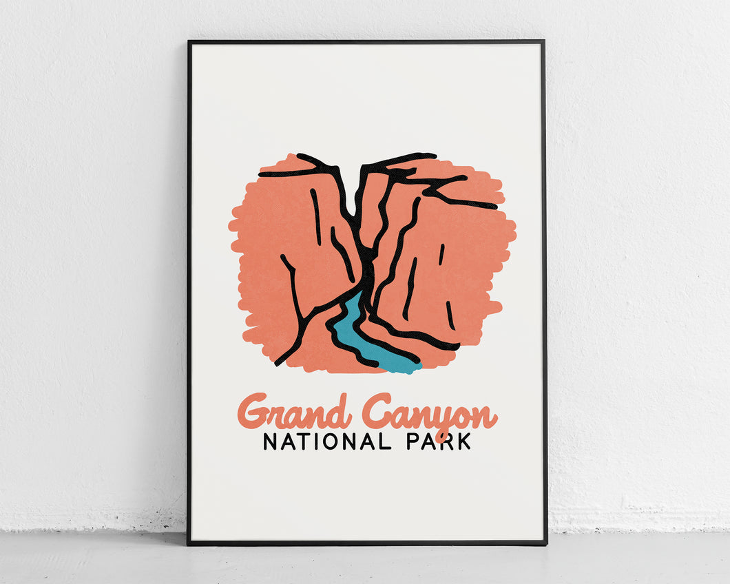 Grand Canyon National Park - Adventure Kids Decor